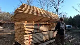 Loading The Nyle L200m TO MAX CAPACITY! With Southern Yellow Pine!