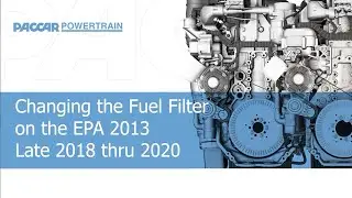 Changing Fuel Filters New Fuel Filter Standpipe Design (Oct 2018-2020)