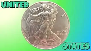 World coin hunt  -2020 American Silver Eagle    #50p #&pound;2 #gold #silver #coins