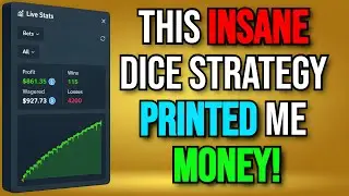 STAKE | THIS INSANE DICE STRATEGY PRINTED ME MONEY!