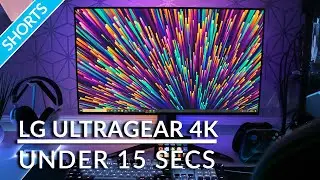 LG Ultragear 27GN950 4K NANO IPS 144hz 1ms (GtG) Gaming Monitor | #shorts