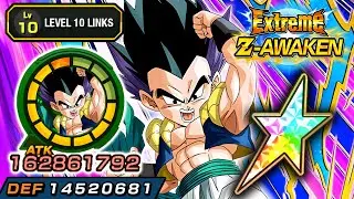100% EZA TEQ GOTENKS LEVEL 10 LINKS SHOWCASE! Dragon Ball Z Dokkan Battle