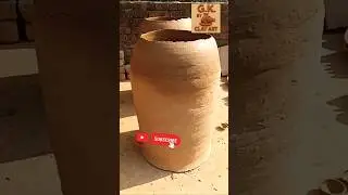 Mitti se bne khubsurat bartan 🫶❤️ #viral #creativeclayideas #subscribe #pottery #clay #bestyoutuber