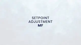 Setpoint Adjustment MF - Service video - Cold Chain Equipment
