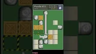 Pushing Machine (Genius) Level Puzzle 411 - Perfect Solution