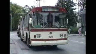 GABRANO BULGARIA TROLLEYBUS AND BUSES  JULY 1990  A TRAILER FOR PMP ARCHIVE BY DAVE SPENCER