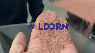 WD C800 waste copper cable recycling machine & Korean customers visit