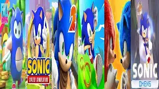 I use SONIC Runner in 6 Games: Mobile vs Pc: Fall Guys, Roblox, Boom, Forces, Dash, Omens Gameplay