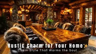 Cozy Rustic Cabin Makeover | Warm Home Decor Ideas You&rsquo;ll Love