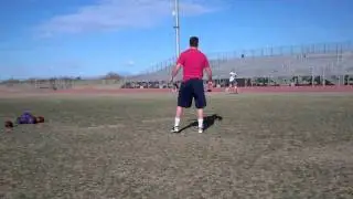 Chris Malleo QB Throwing Session 2-15-12