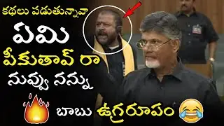Chandrababu Naidu Most Controversial Speech Ever || Chandrababu Fires On Vishnu Kumar Raju || NSE
