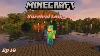 Lets Build a Cozy Farming Town - 1 Hour Minecraft Survival Longplay Ep 16 (No Commentary)