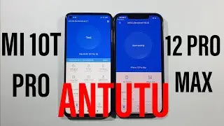 Iphone 12 Pro Max vs Xiaomi Mi 10T Pro Antutu Benchmark