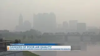 Dangers of poor air quality in central Ohio