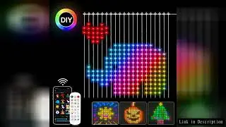 400 LED RGB Curtain Lights BT APP Smart Programmable USB 5V Fairy LED String For Window Bedroom Part