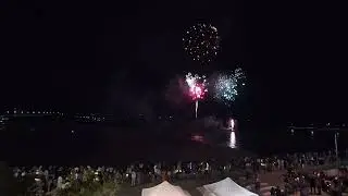 Feu d'atifice &agrave; Morgat Le 15 ao&ucirc;t