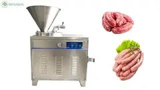 MNS-GCJ30 Electric Hydraulic Sausage Stuffer| Meat Filling Sausage Stuffing Machine| +86 13733892205