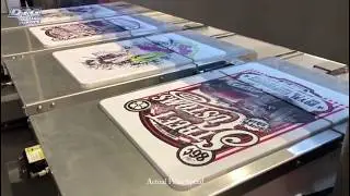 Printing with the DTG QM8 | Viscom Italia 2018