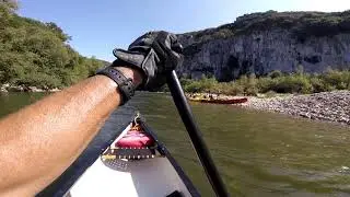 Ardeche River Canoe Expedition Sep 2018