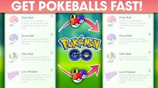 HOW TO GET *POKEBALLS* FAST in POKEMON GO | VLOG