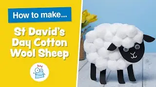 How To Make A St. David's Day Cotton Wool Sheep | Baker Ross