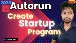 Create Autorun program | Auto start any application like chrome and other