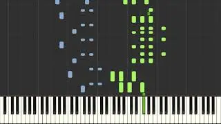Star Wars - Cantina Band [Piano Tutorial Synthesia] (AtinPiano)