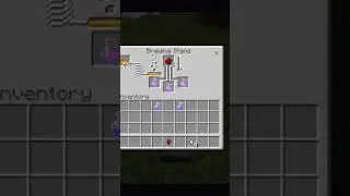 How To Make Potion Of Regeneration In Minecraft #shorts #minecraft