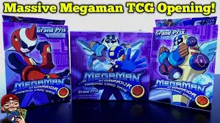 Massive Megaman Card Opening! - Booster Box and Two Decks!