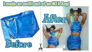 DIY | I Upcycled an outfit out of an IKEA Bag