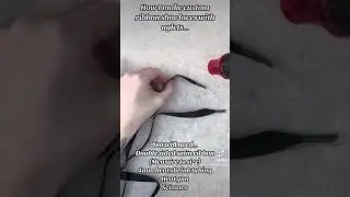 How I make custom ribbon shoe laces with aglets.