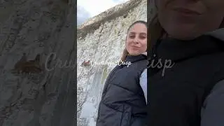 Huge Chalk Mountain ASMR #asmr #chalk #chalkmountain #clay #shorts #viral