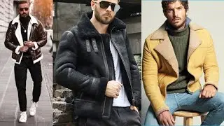 Outfits con Chamarras de Piel de Ovejo 2022 FOR MEN