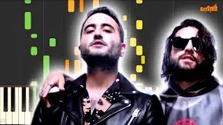 Amigos Con Derechos - Reik ft. Maluma - Piano - Synthesia