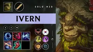 Ivern Mid vs Anivia - KR Grandmaster Patch 25.24