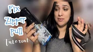 How to replace zipper pulls and cover for tumblers