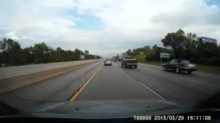 Tire Hitting Car