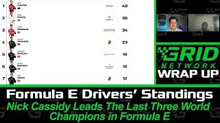 Nick Cassidy Leads a Stacked Formula E Drivers' Standings | GRID Live Wrap-Up