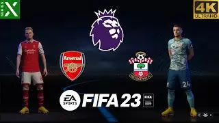 FIFA 23 - Arsenal vs Southampton | Premier League 22/23 | Series X Gameplay [4K 60FPS]