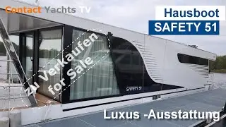Hausboot Safety 51 zu Verkaufen / Luxus Ausstattung / Energie unabhängig