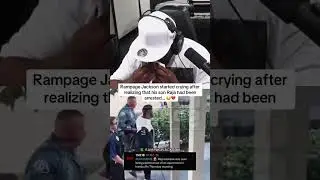 Rampage Jackson started crying after realizing that his son Raja got arrested 🥲💔
