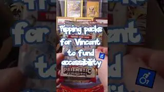 Ripping Packs For Vincent To Fund Accessibility | Day 1