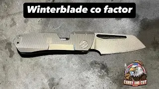 This knife runs on MAGNETS. The Winterblade co factor review !