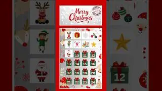 Makaton Christmas Calendar - Day 10 #shorts