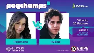 @pokimane vs. @elrubiusOMG | #Pogchamps3