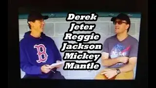 New York Yankees. Derek Jeter, Reggie Jackson, Mickey Mantle.