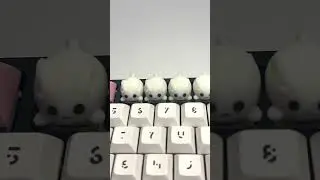 Making an artisan keycap using Nomad Sculpt! ⌨️ #mechanicalkeyboards