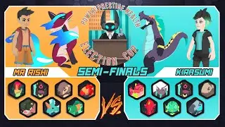 Election Cup 12 | Semi - Finals 1 | Mr Rishi vs Kirasumi! | Temtem Arbury Tournament
