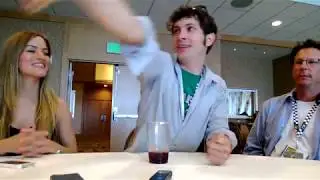 Dave Interviews Annoying Orange iJustine, Tobuscus, Gary at Comic Con