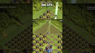 King Sticky Ball vs Queen Giant Arrow 😱 | RC Shield & Warden Fireball Damage Test | COC#clashofclans